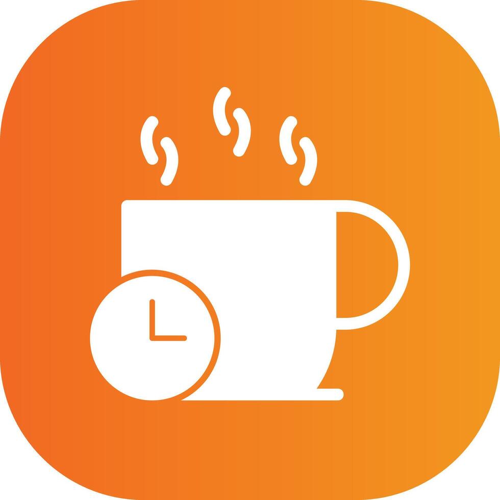 Coffe Break Icon Design vector