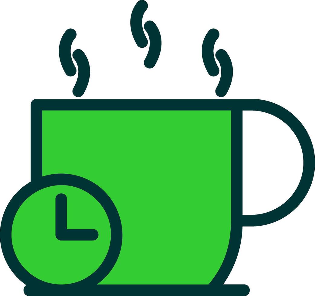 Coffe Break Icon Design vector