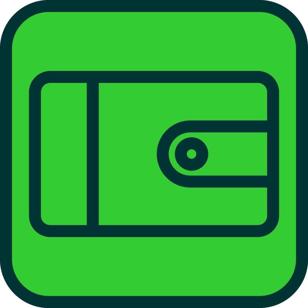 Wallet Icon Design vector