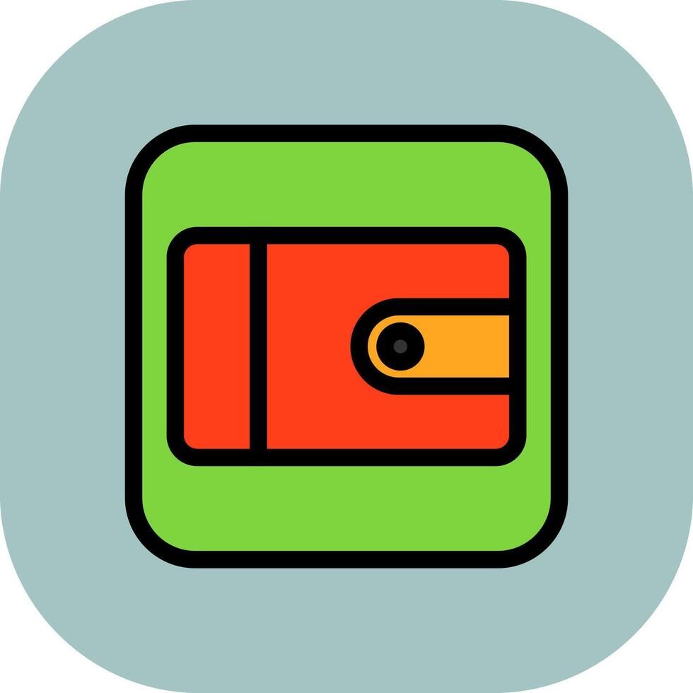 Wallet Icon Design vector