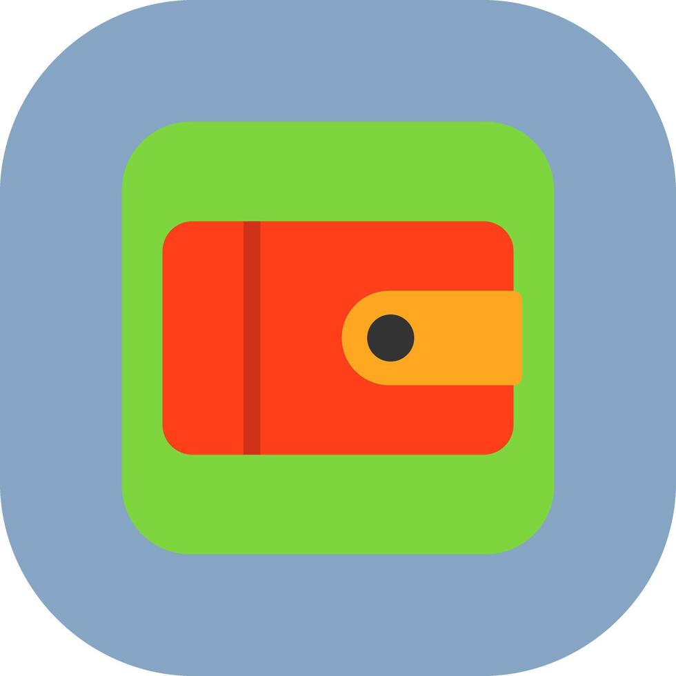 Wallet Icon Design vector