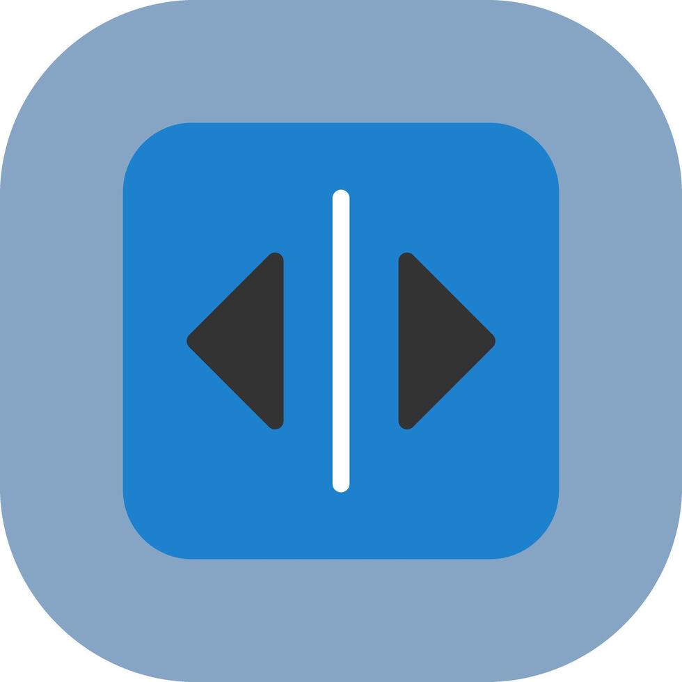 Split Icon Design vector