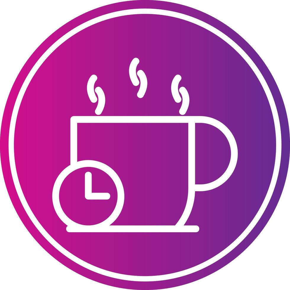 Coffe Break Icon Design vector