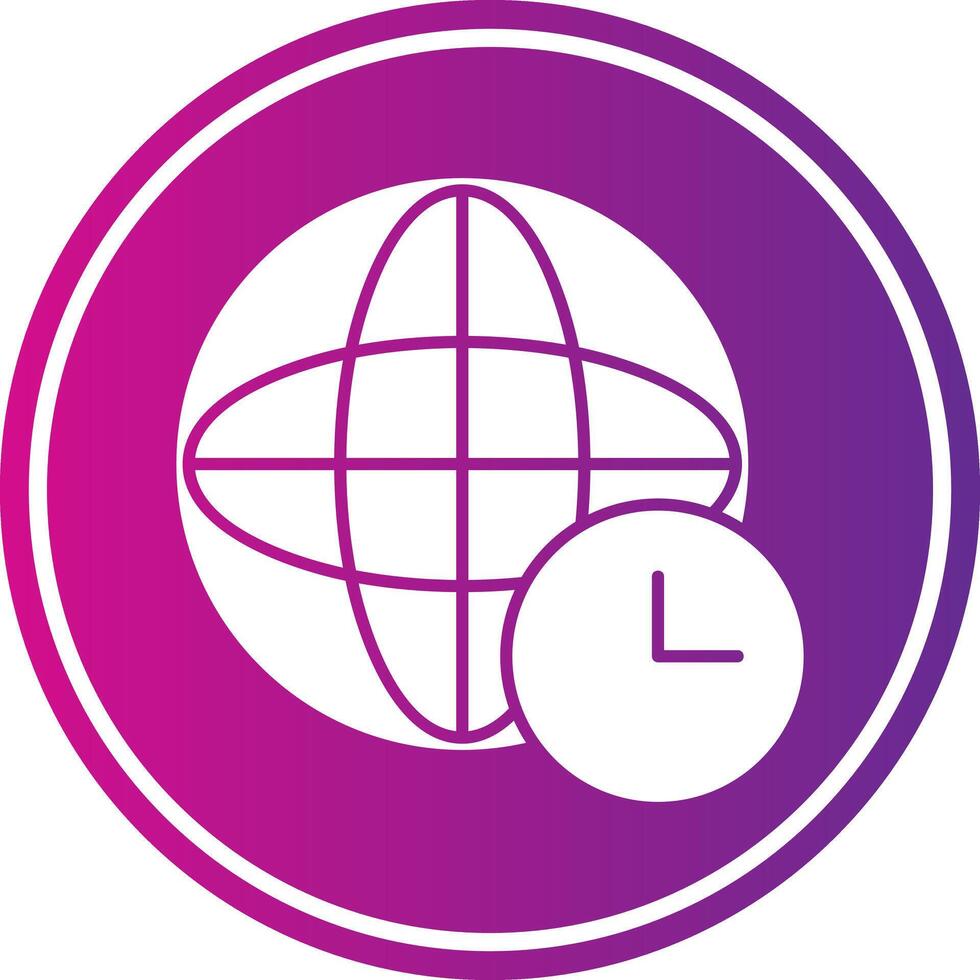Time Zone Icon Design vector