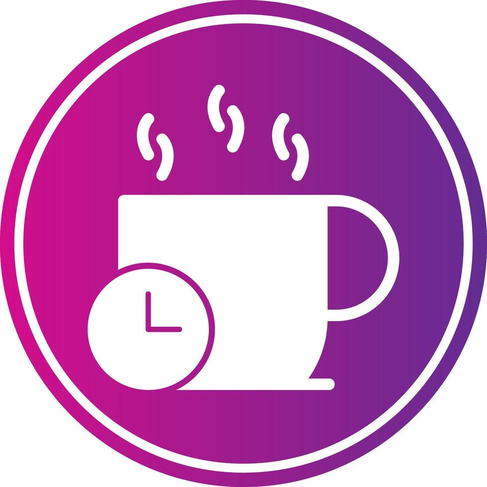 Coffe Break Icon Design vector