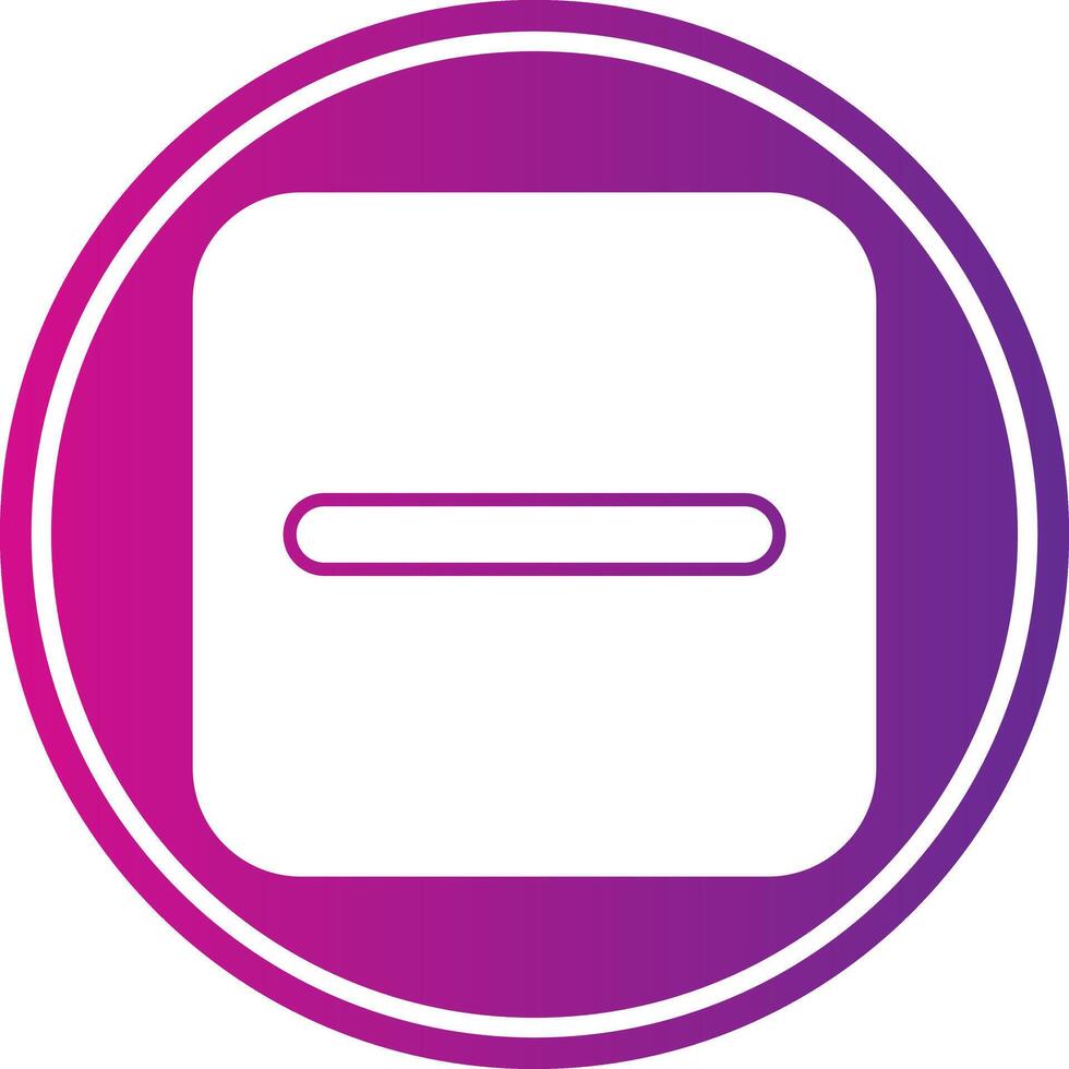 Substraction Icon Design vector