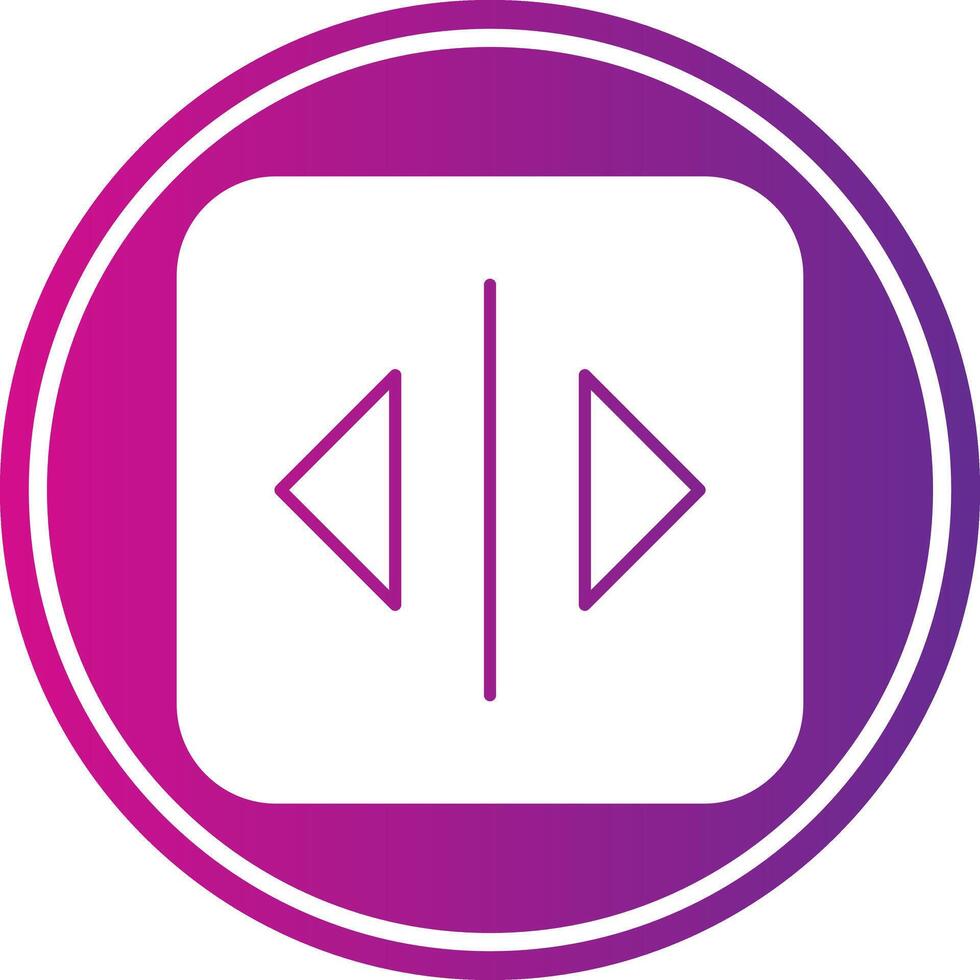 Split Icon Design vector