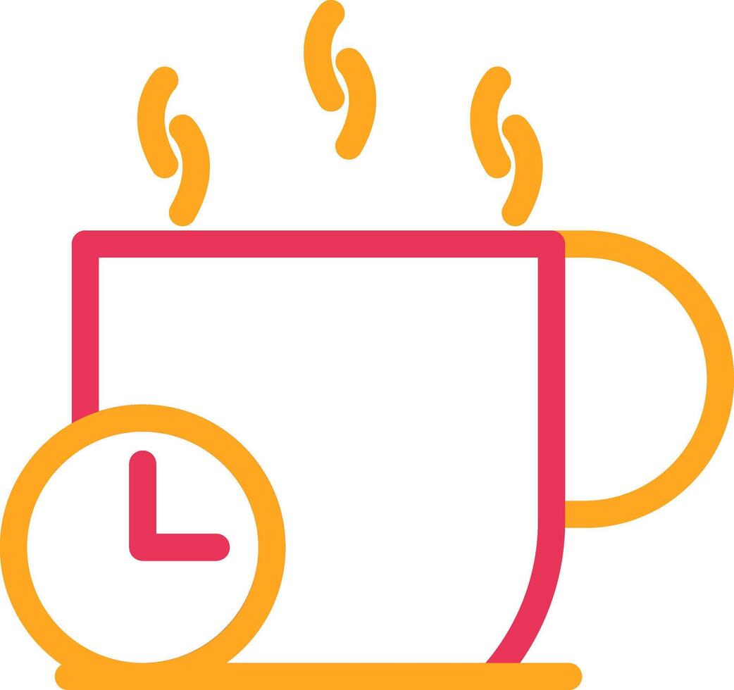 Coffe Break Icon Design vector