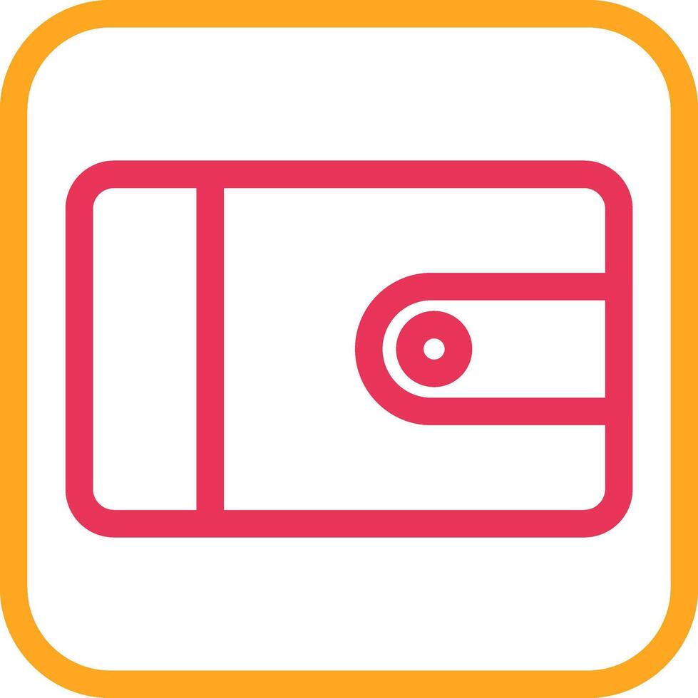 Wallet Icon Design vector