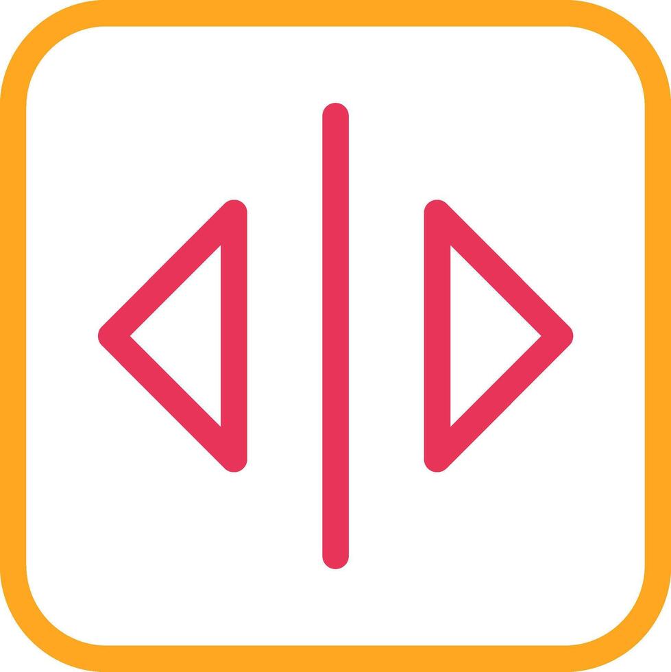 Split Icon Design vector