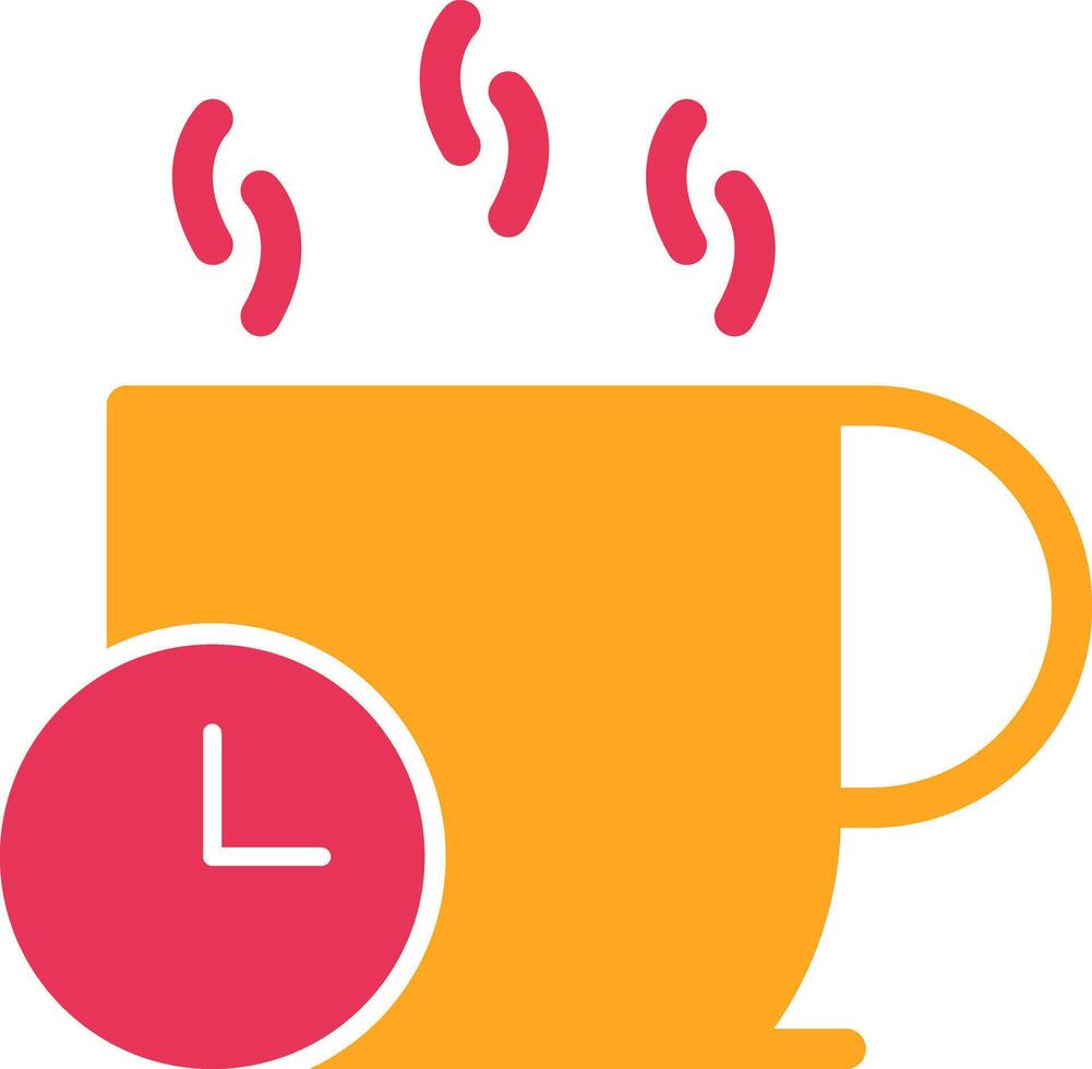 Coffe Break Icon Design vector