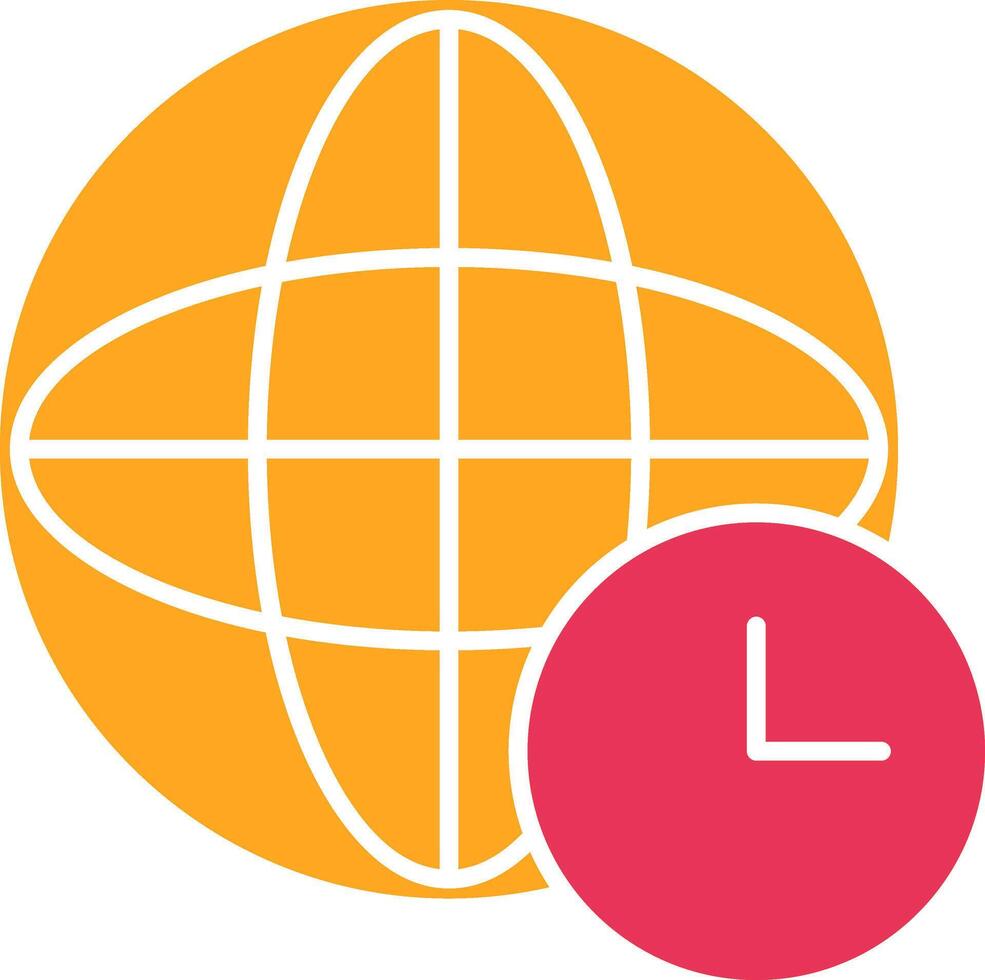 Time Zone Icon Design vector