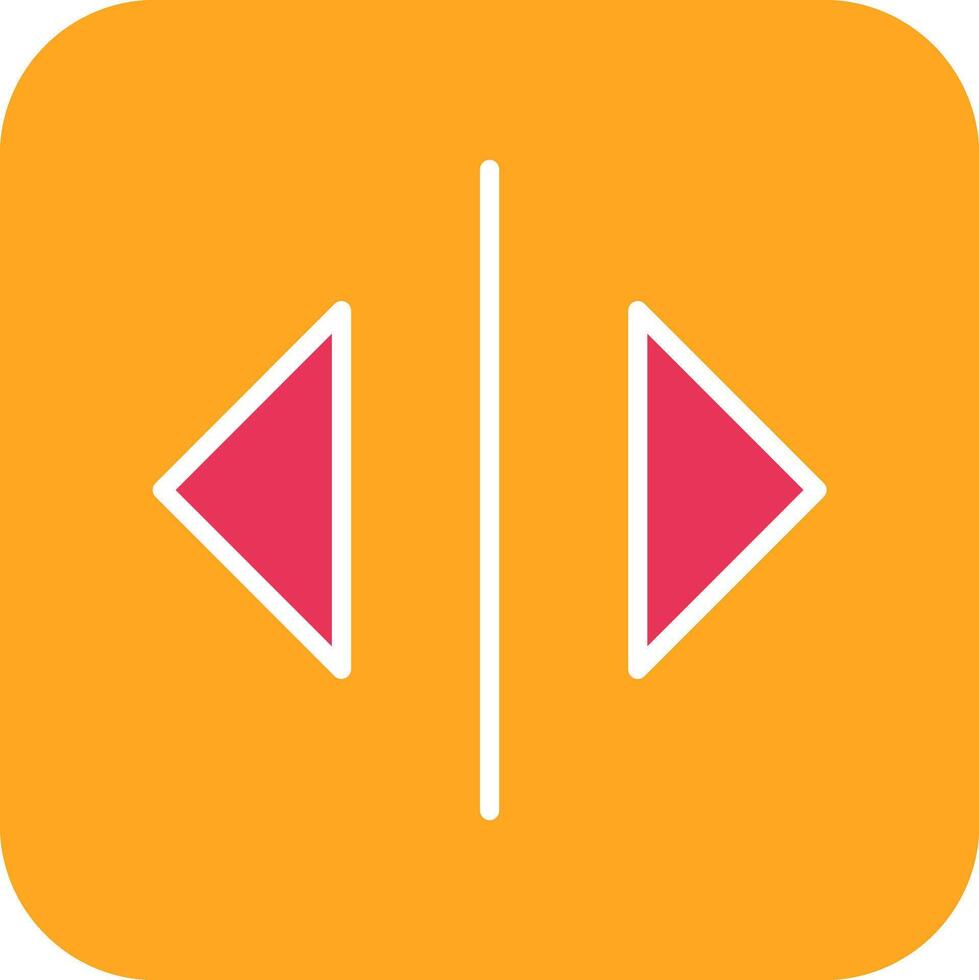 Split Icon Design vector