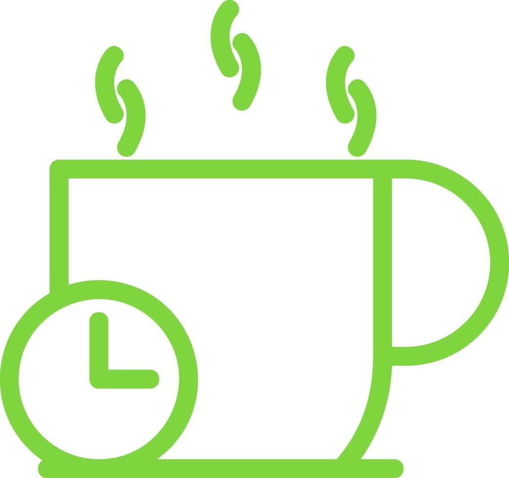 Coffe Break Icon Design vector