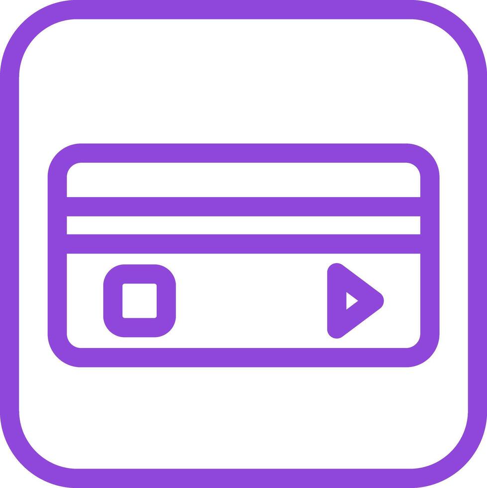 Credit Card Icon Design vector
