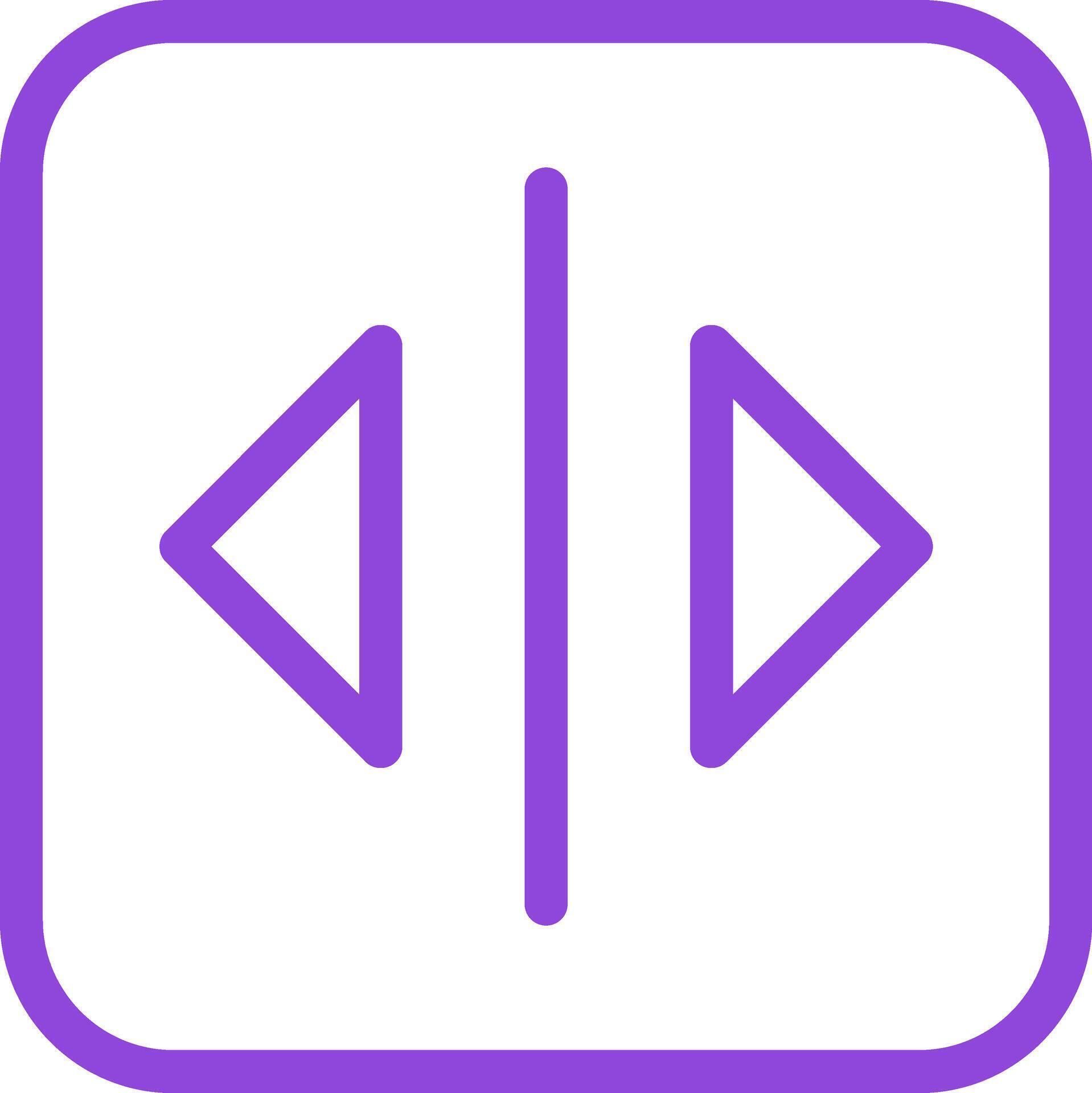 Split Icon Design 47096588 Vector Art at Vecteezy