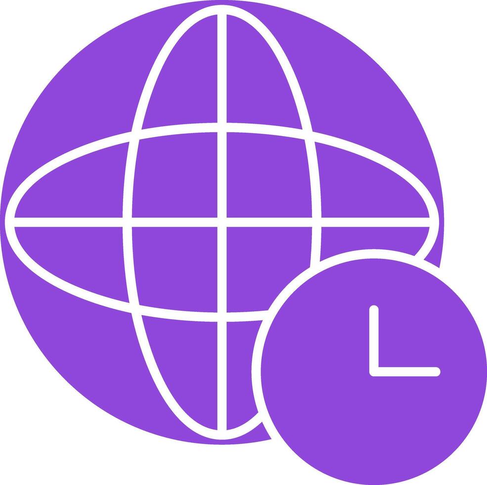 Time Zone Icon Design vector