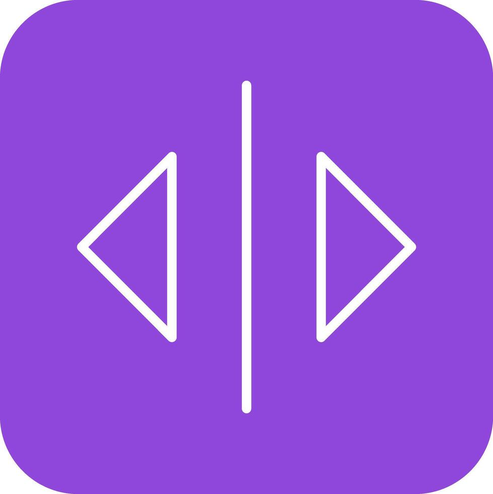 Split Icon Design vector