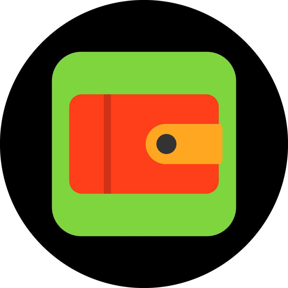 Wallet Icon Design vector