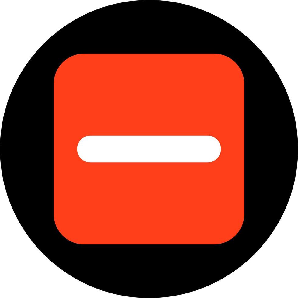 Substraction Icon Design vector