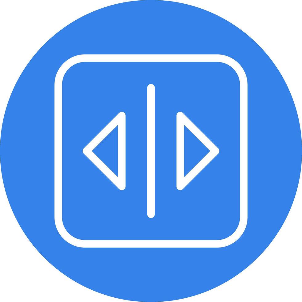 Split Icon Design vector