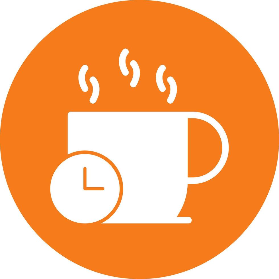 Coffe Break Icon Design vector