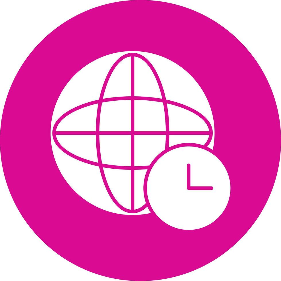 Time Zone Icon Design vector