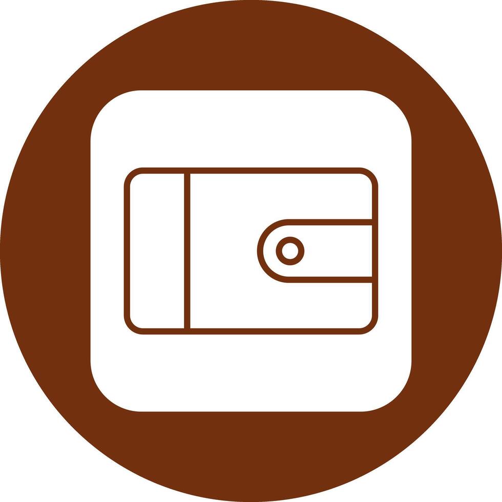 Wallet Icon Design vector