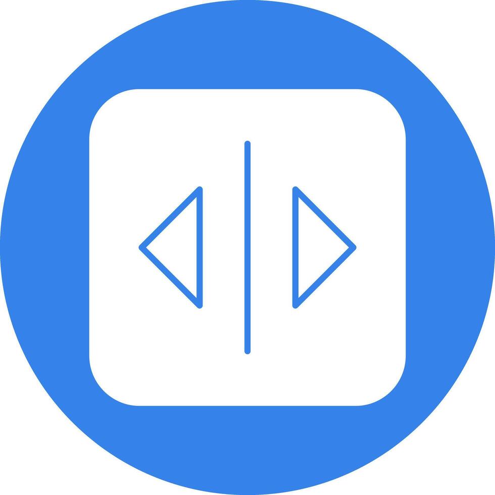 Split Icon Design vector