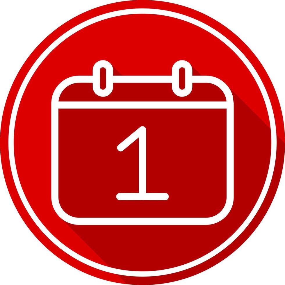 1 Date Icon Design vector