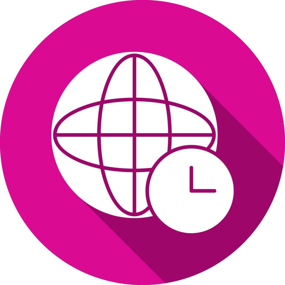 Time Zone Icon Design vector