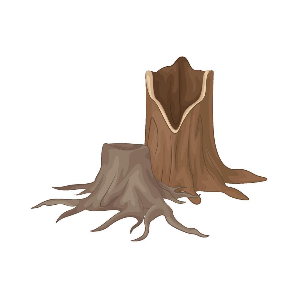 Illustration of wood vector