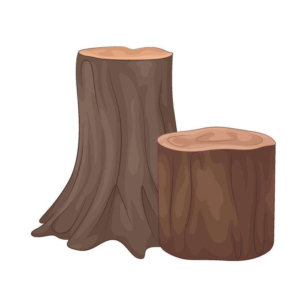 Illustration of wood vector