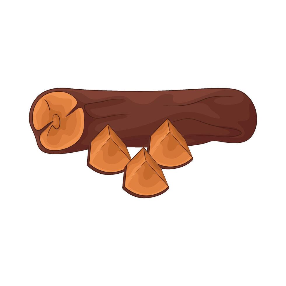 Illustration of wood vector