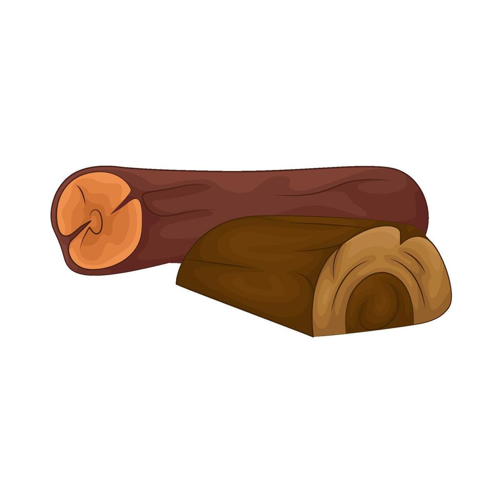 Illustration of wood vector