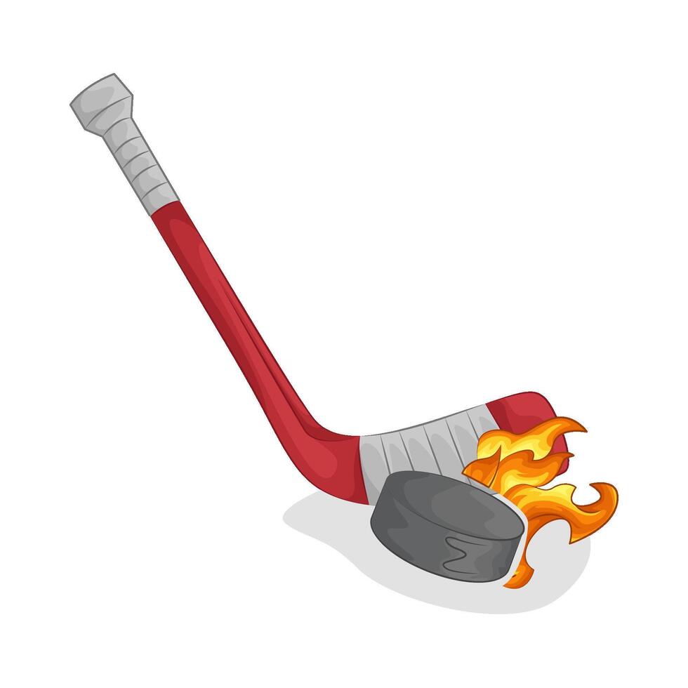Illustration of hockey vector