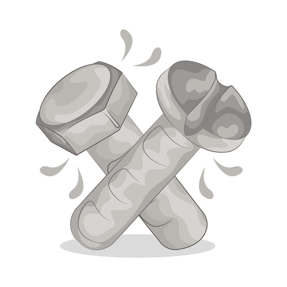 Illustration of screw vector