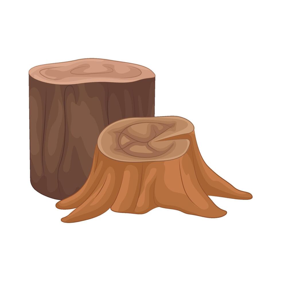 Illustration of wood vector