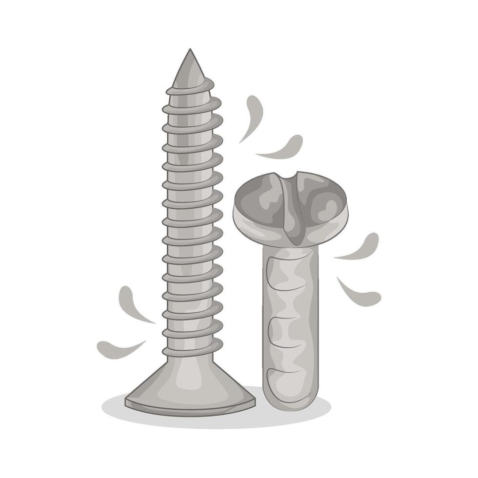 Illustration of screw vector