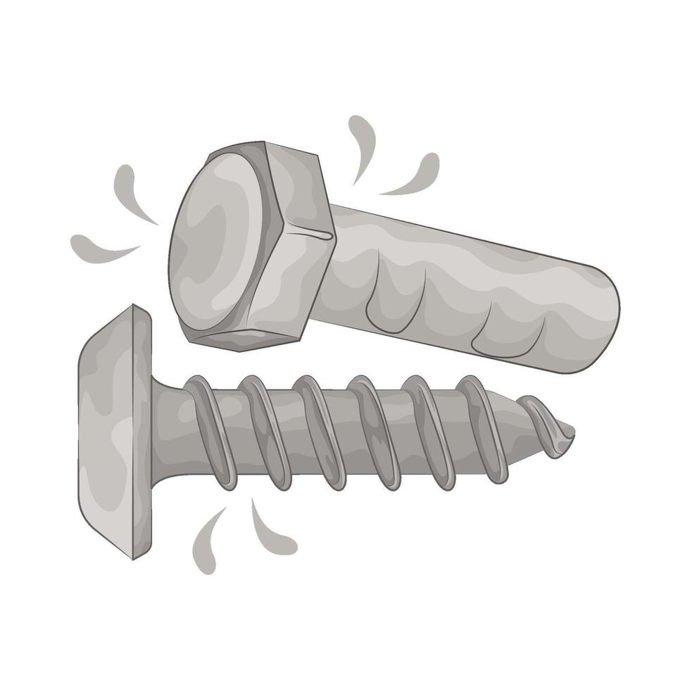 Illustration of screw vector