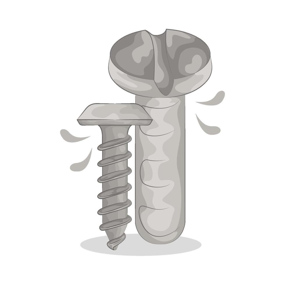 Illustration of screw vector