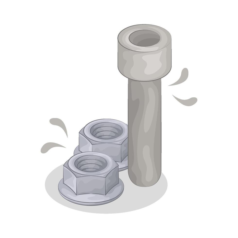 Illustration of screw vector