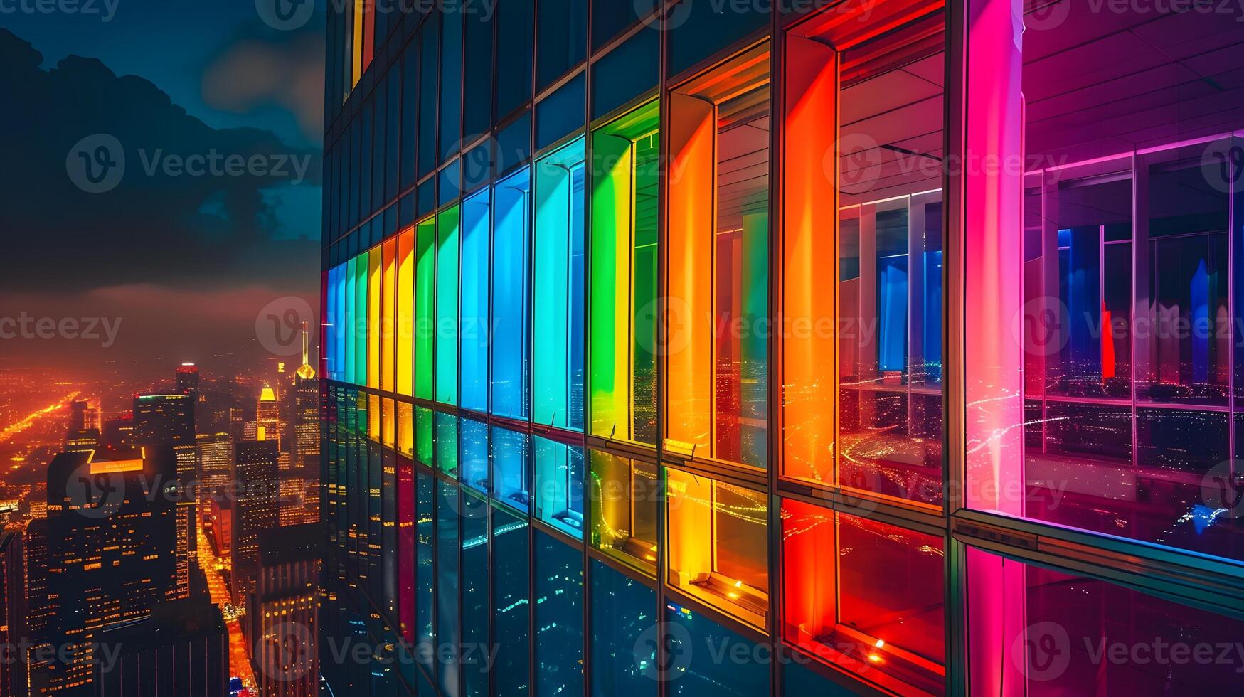 The Rainbow buildings photo