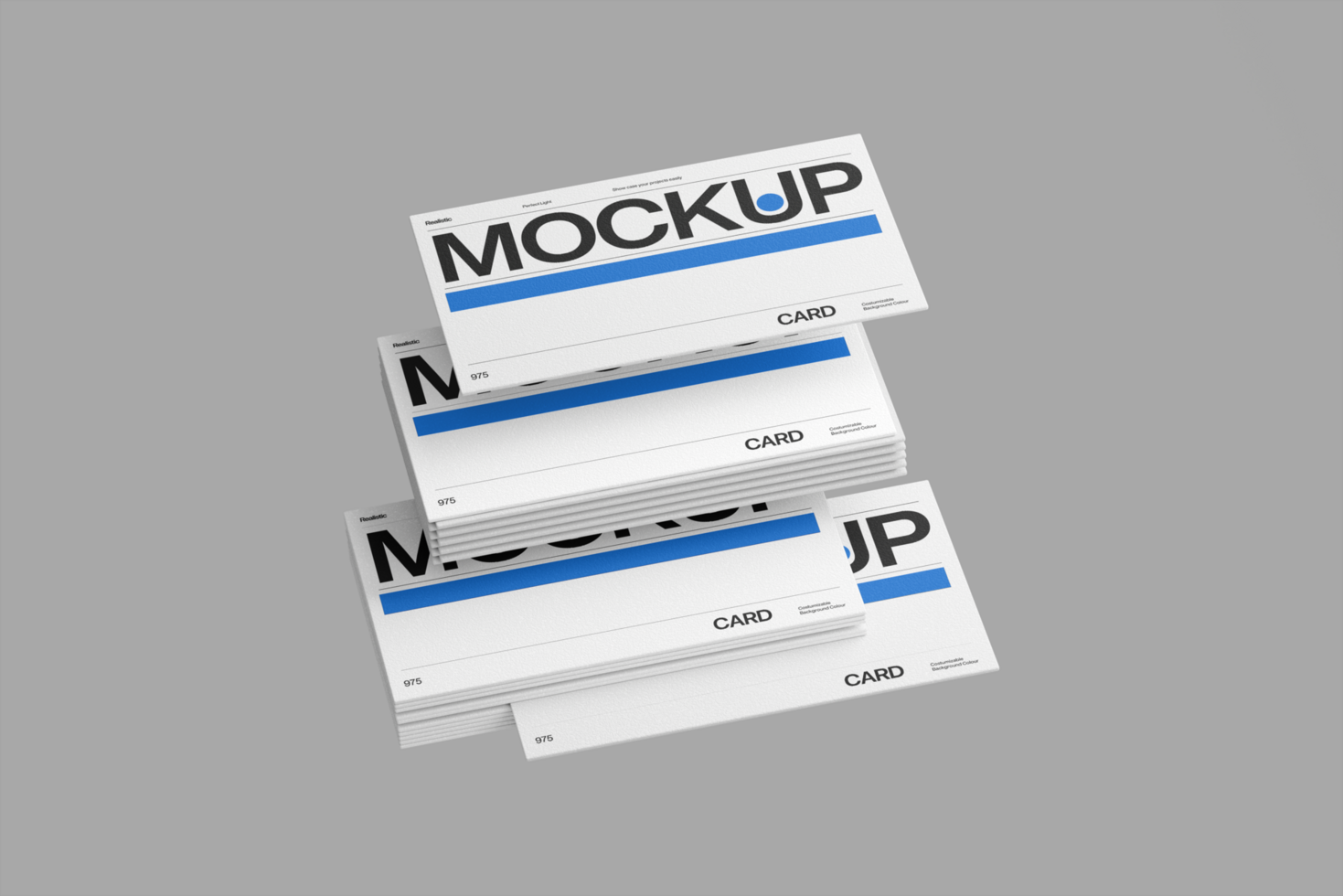 Minimal Card Business Mockup Template psd