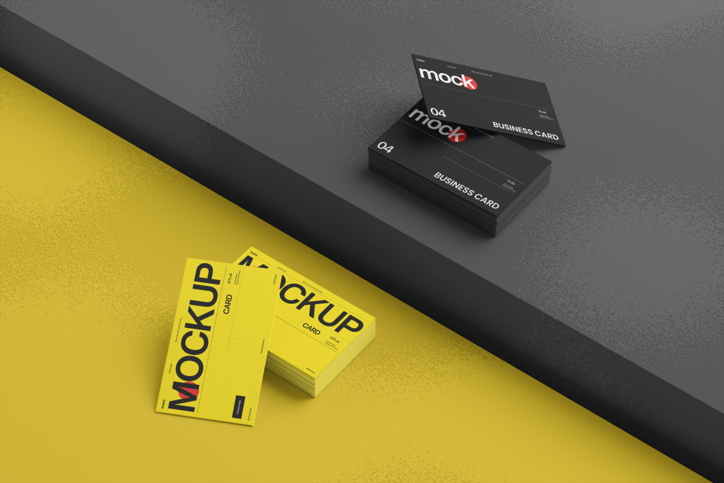 Stylish Background with Name Card Pack for Professional Branding psd