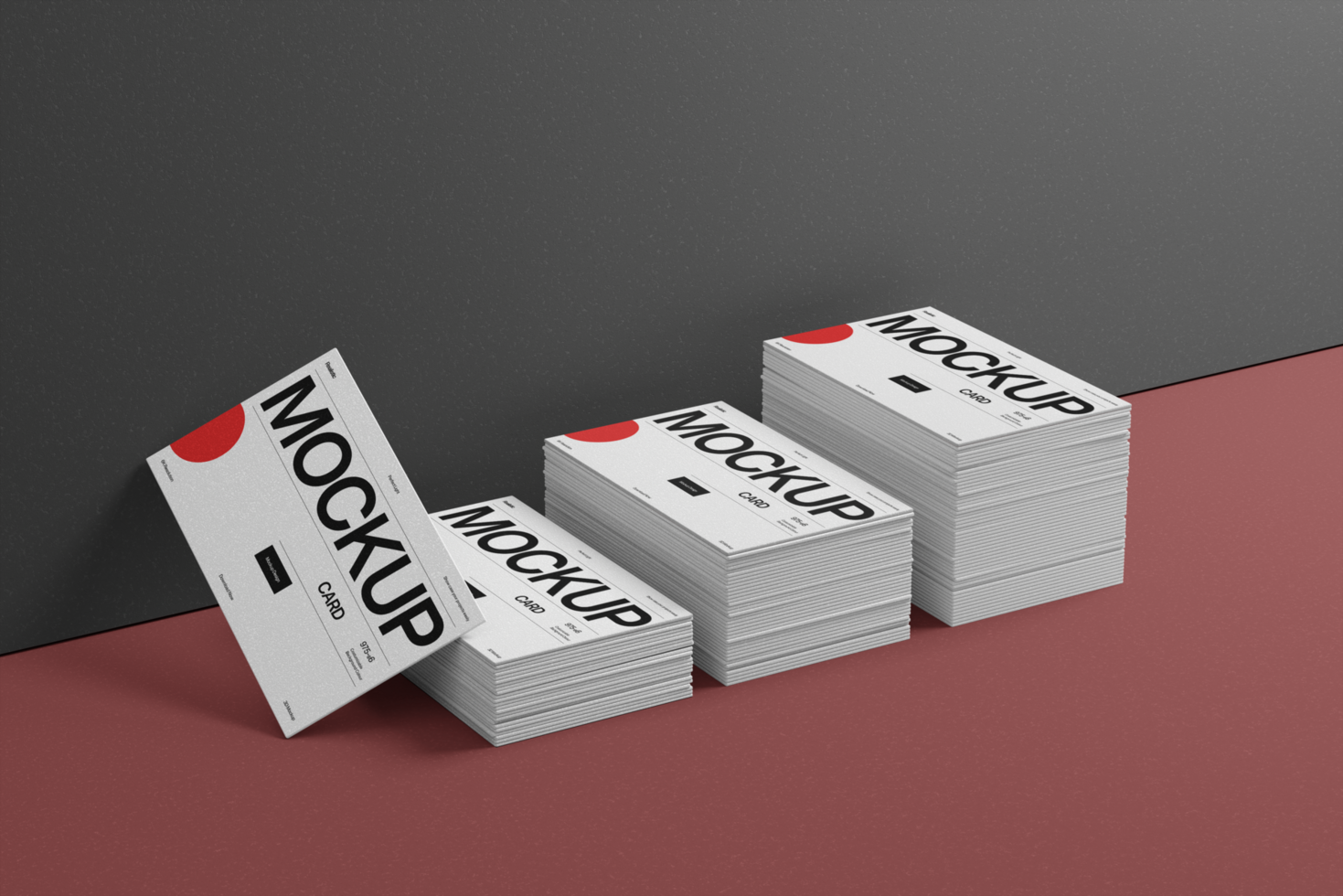 Modern Business Card Mockup Template for Professional Branding psd