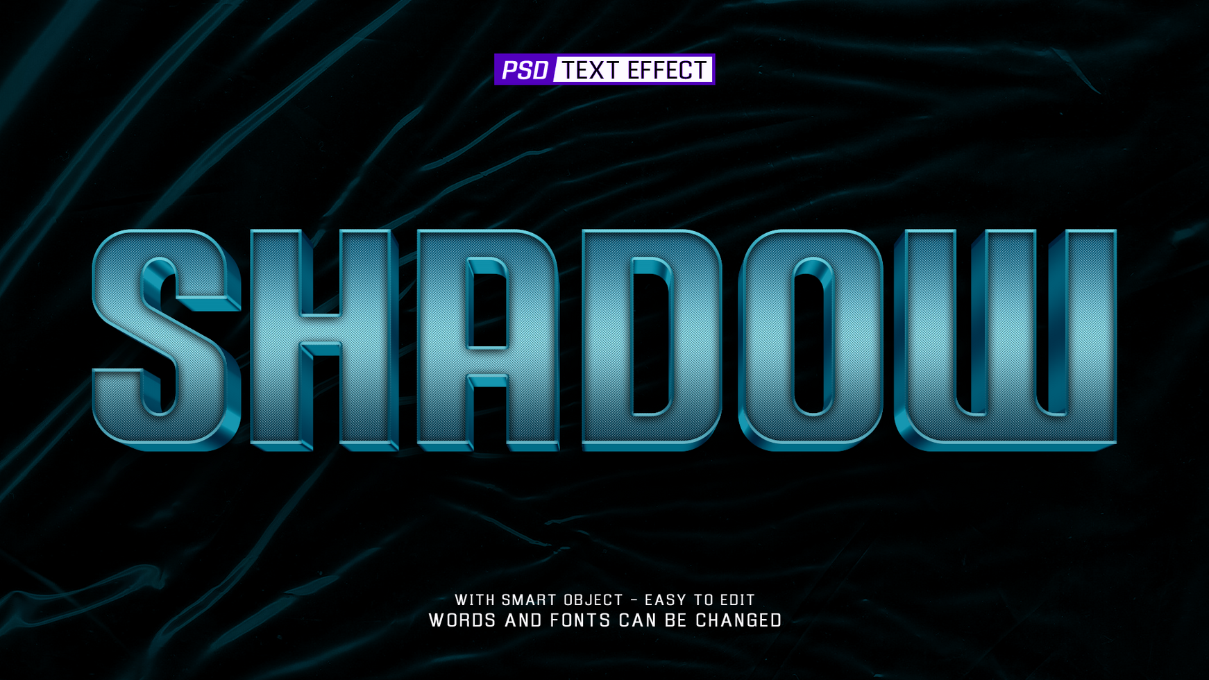 shadow text effect psd