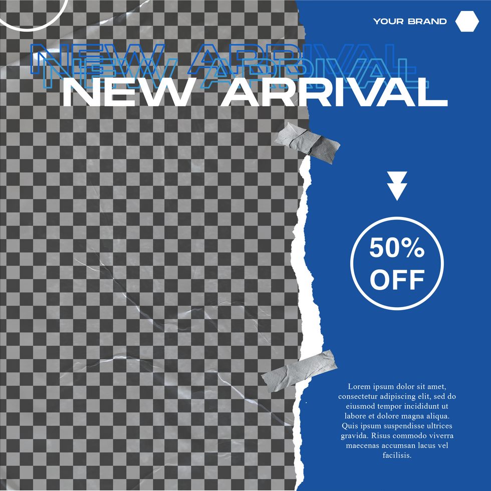 fashion social media template psd