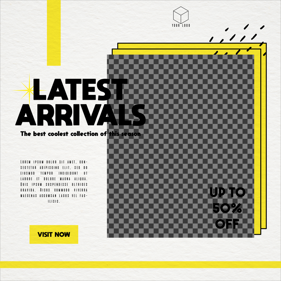 fashion social media template psd