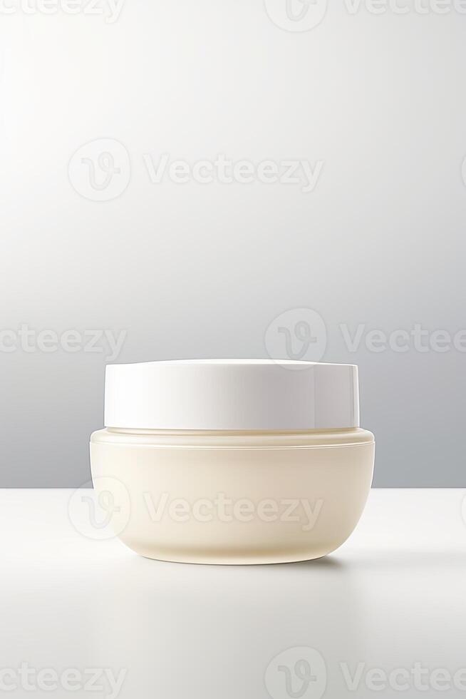 Product Container Mock-up photo